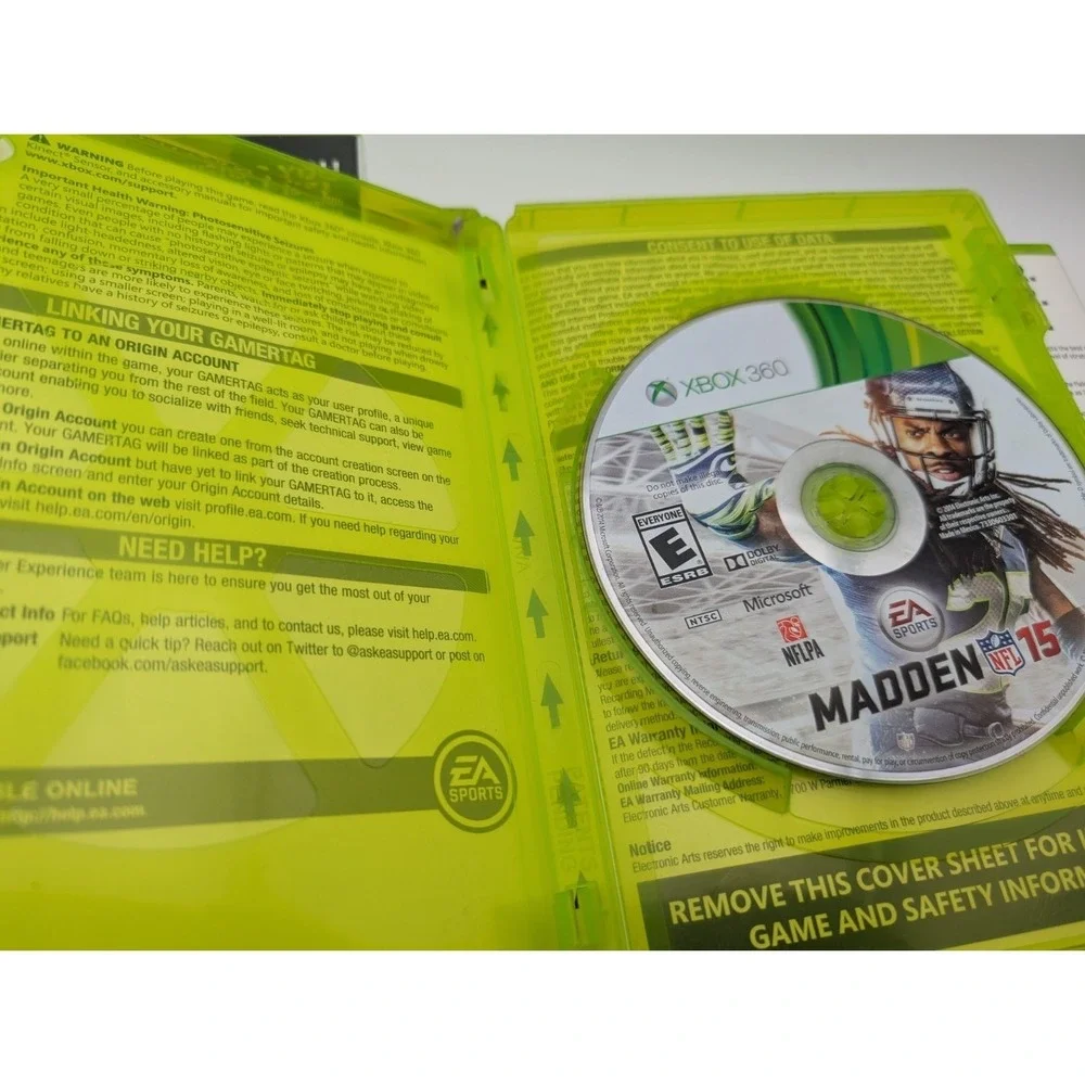 Madden NFL Lot 09‎ 10 11 12 13 (Microsoft Xbox 360, 2012) Tested Bundle